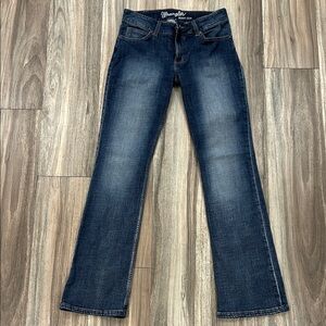 Wrangler Women's Dark Blue Boot Cut Jeans